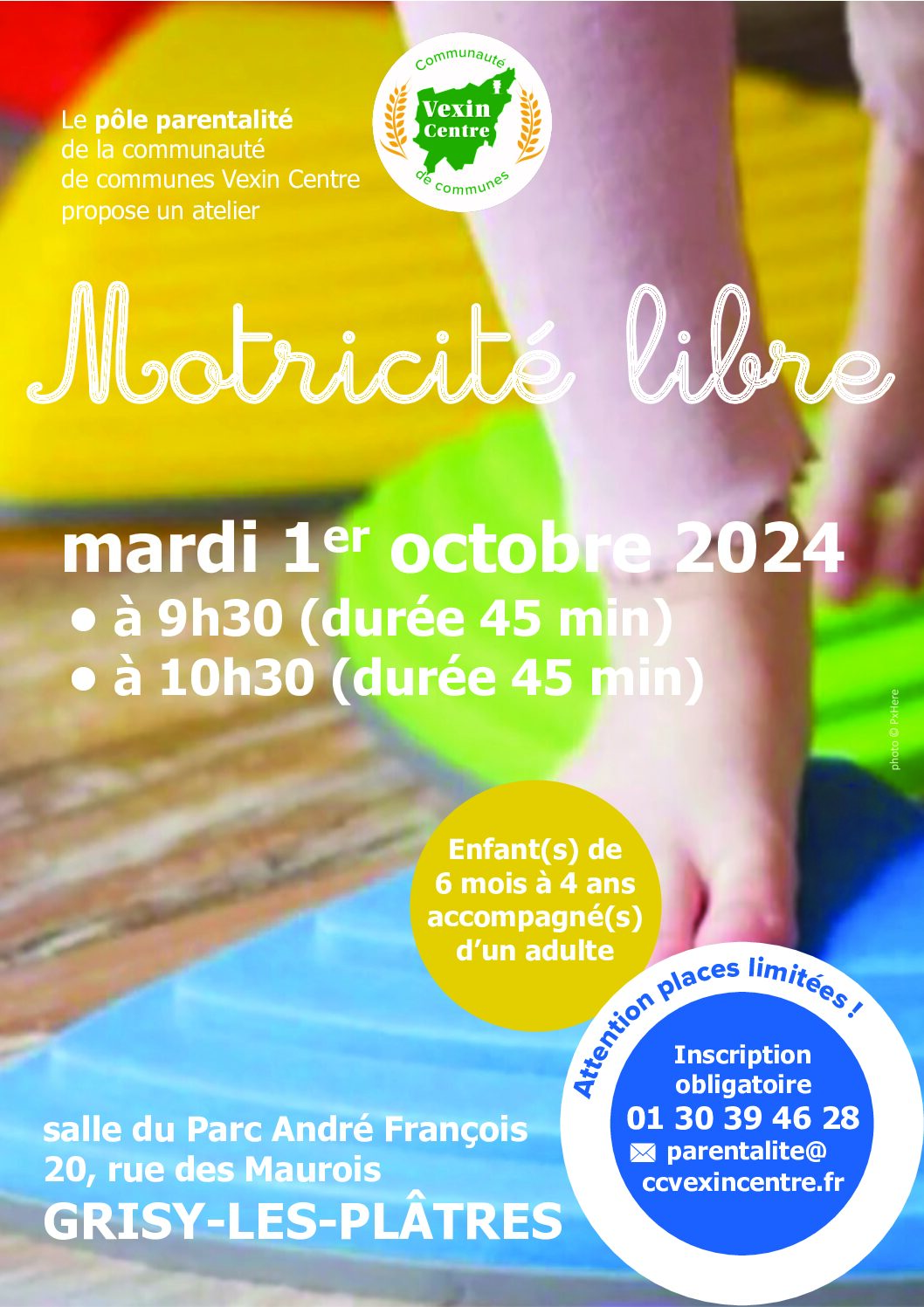 ATELIER DE MOTRICITÉ LIBRE 1ER OCTOBRE 2024